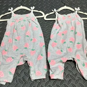 Two twin girl outfits